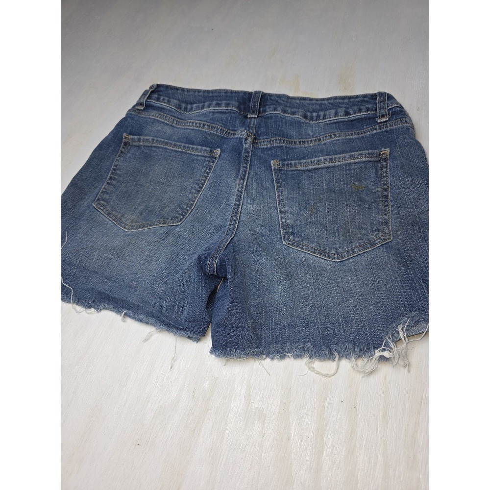 Maurice's High-Rise Denim Shorts Medium Wash Women's Size 10 - Picture 6 of 7